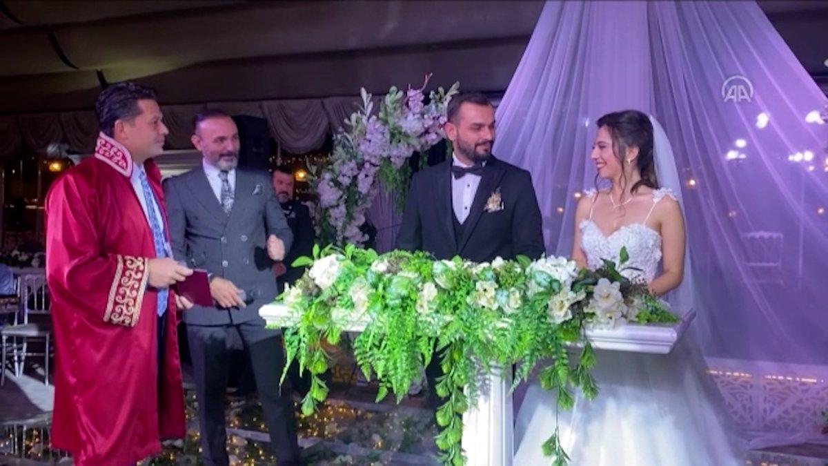 Ankara'da vatandaş, babasının hastalığında tanıştığı hemşireyle evlendi