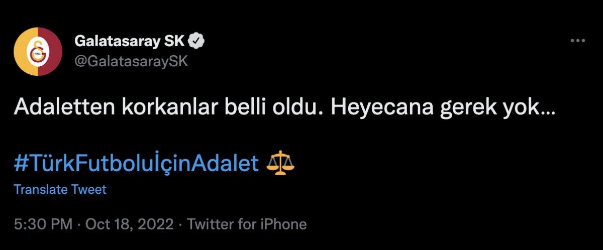 Fenerbahçe ve Galatasaray'dan karşılıklı açıklamalar