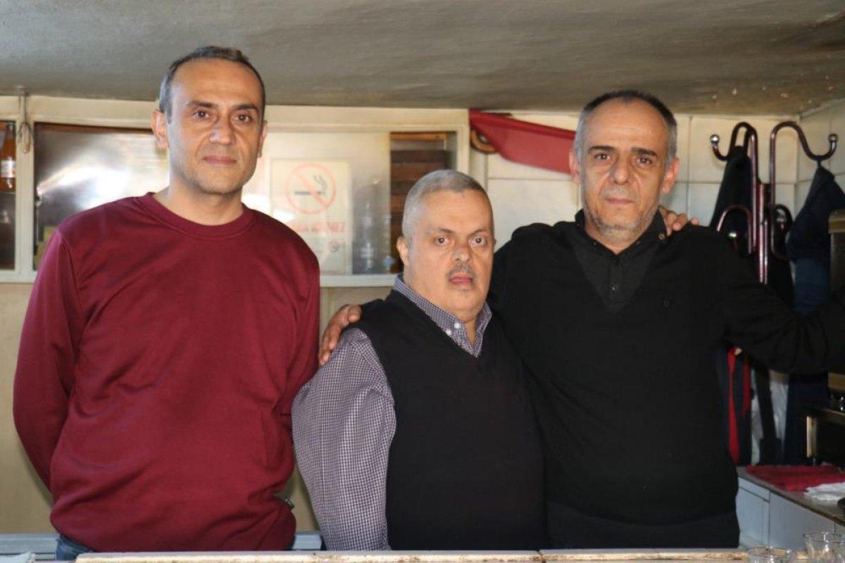 Malatyalı esnafın down sendromlu çaycısı