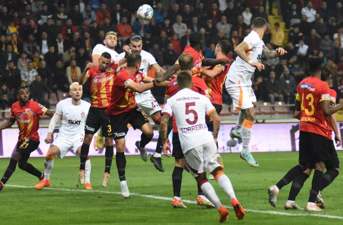 Galatasaray'da kornerler isabetsiz