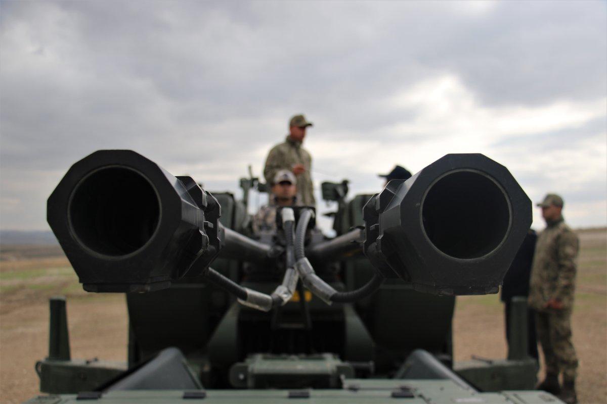 Mehmetçik'ten, 'Ateş Serbest'te hedeflere tam isabet