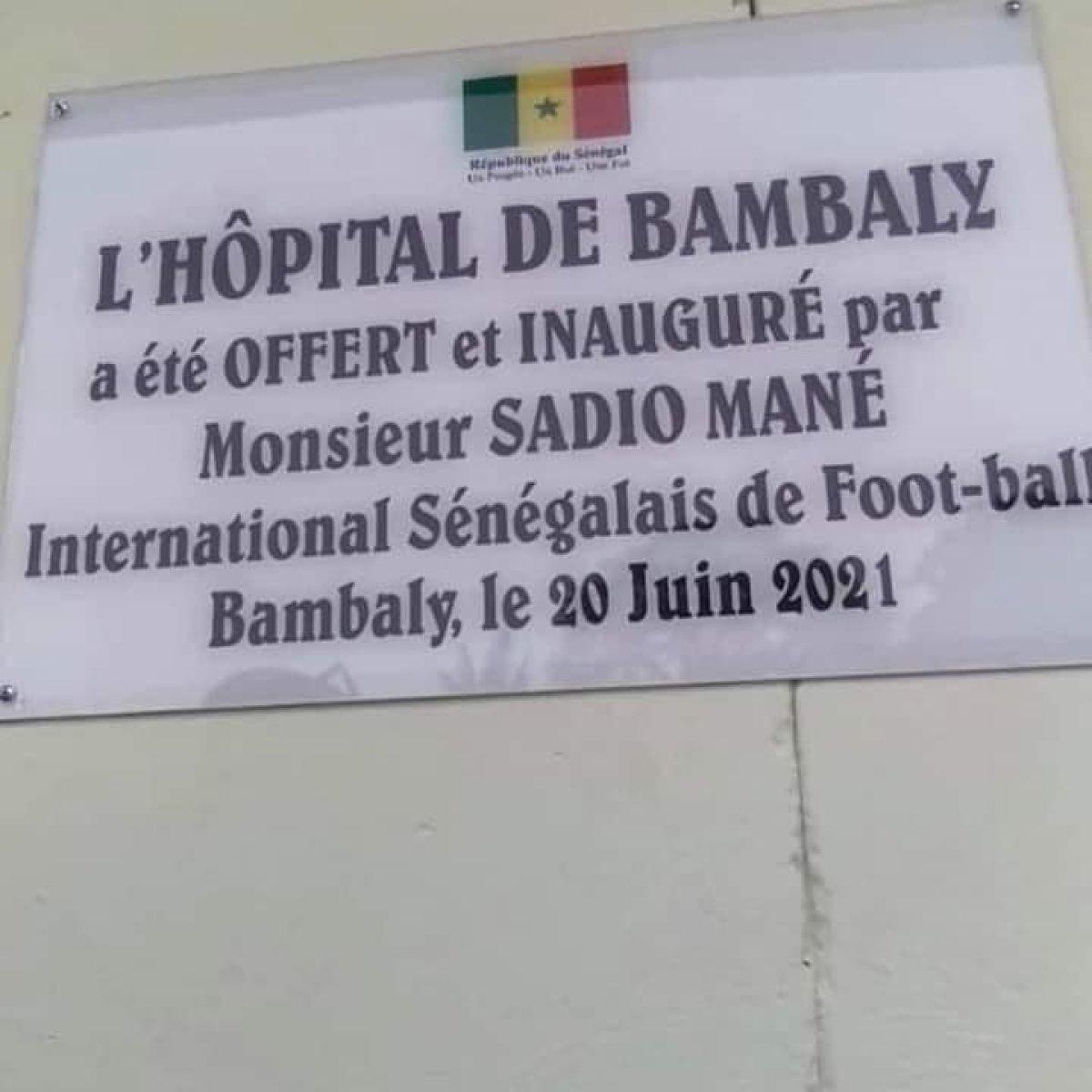 Sadio Mane, Socrates ödülünü kazandı