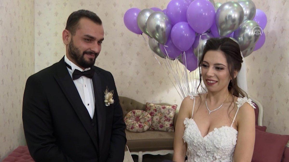 Ankara'da vatandaş, babasının hastalığında tanıştığı hemşireyle evlendi