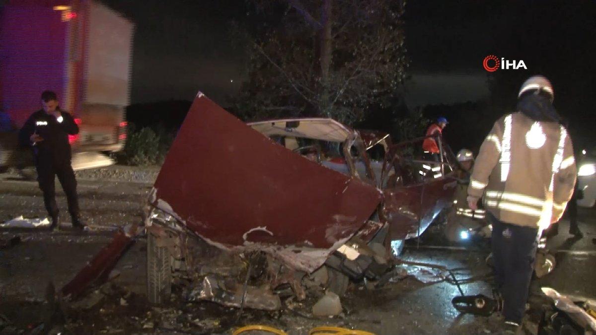 Arnavutköy'de kaza: 2 ölü 7 yaralı