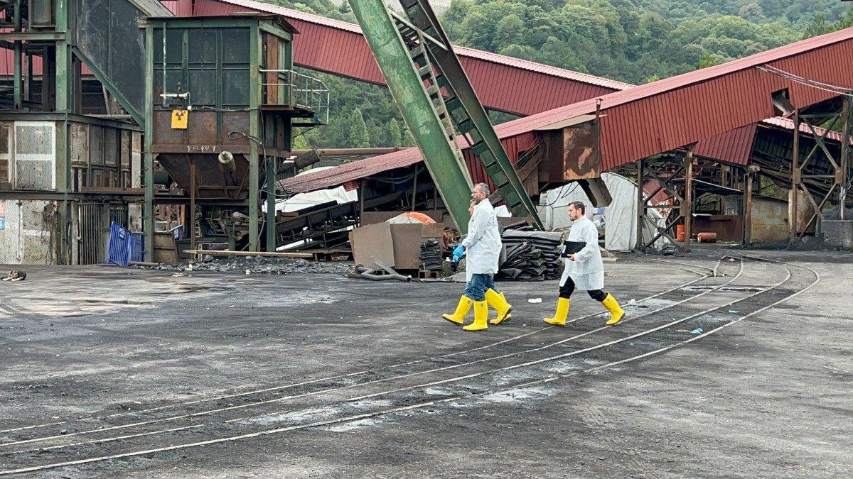 Bilirkişi heyeti Amasra'daki maden sahasında