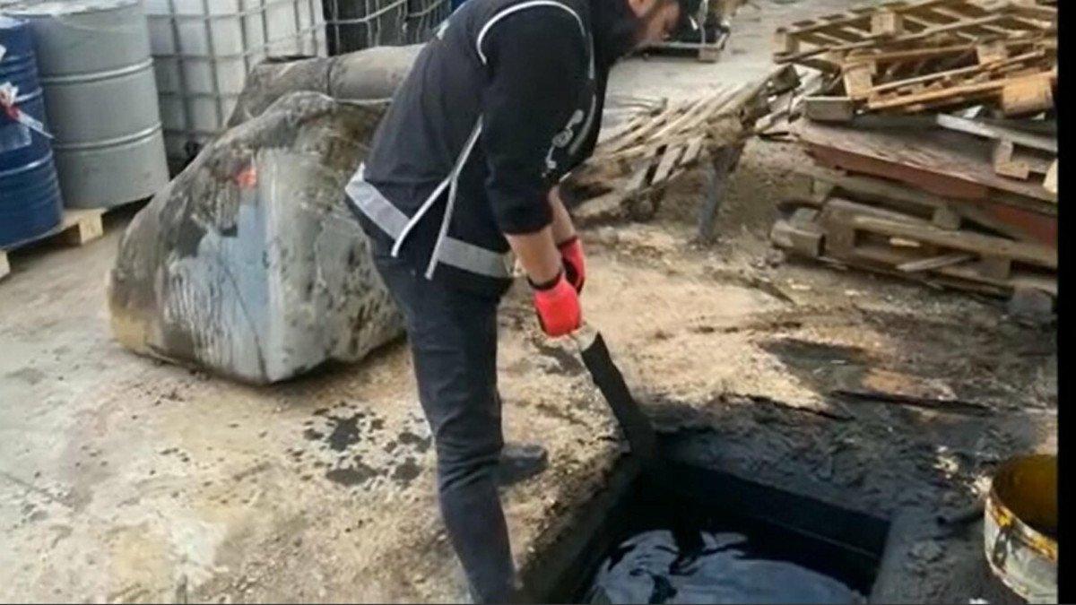 İzmir'de depodan 1.000 ton kaçak akaryakıt çıktı, şüpheli serbest bırakıldı