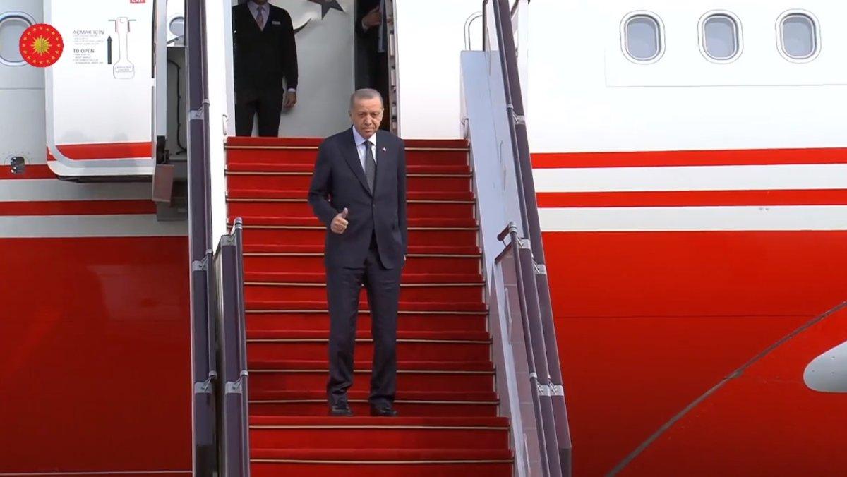 Cumhurbaşkanı Erdoğan ve Aliyev, Zengilan Havalimanı'nın açılışını yaptı