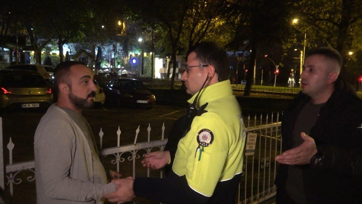 Bursa'da polisten kaçan sürücü: Aracımı buraya park ettim