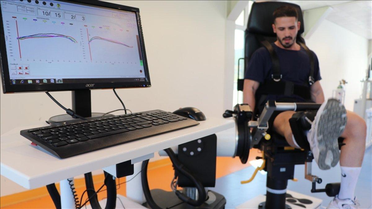 Sporcuların performansını artırmak için bilimsel analizler yapılıyor