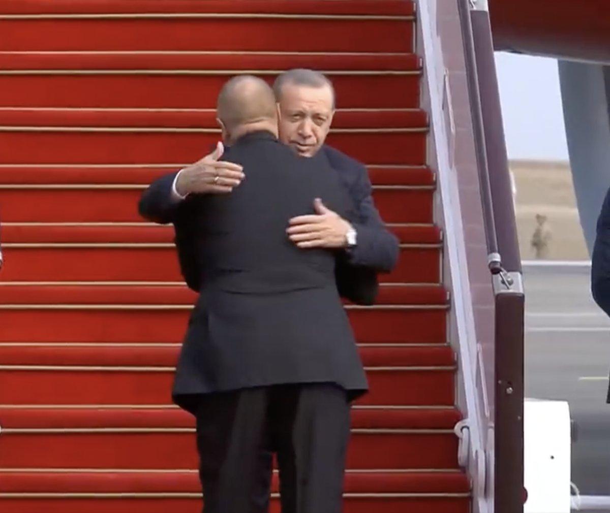Cumhurbaşkanı Erdoğan ve Aliyev, Zengilan Havalimanı'nın açılışını yaptı
