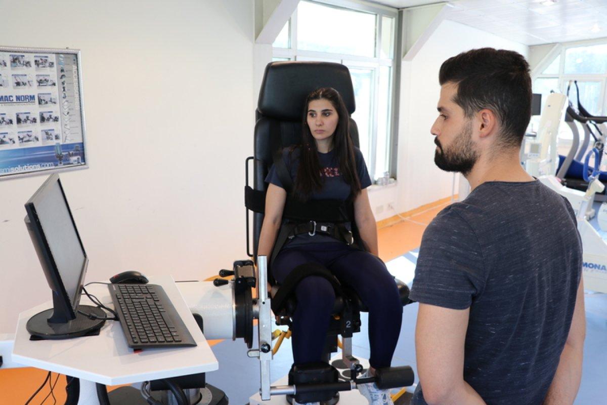 Sporcuların performansını artırmak için bilimsel analizler yapılıyor