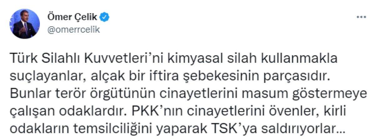 İbrahim Kalın: Kimyasal silah yalanı terörü aklamaya çalışanların beyhude çabasıdır