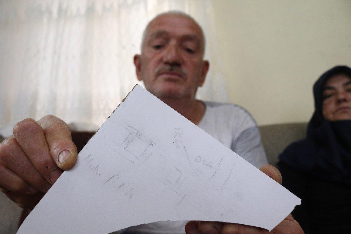 Antalya'da kayıp genci ailesi, krokiyle kanalizasyonda aradı