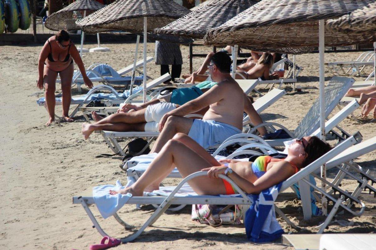 Bodrum'da turistlerin tatil keyfi devam ediyor