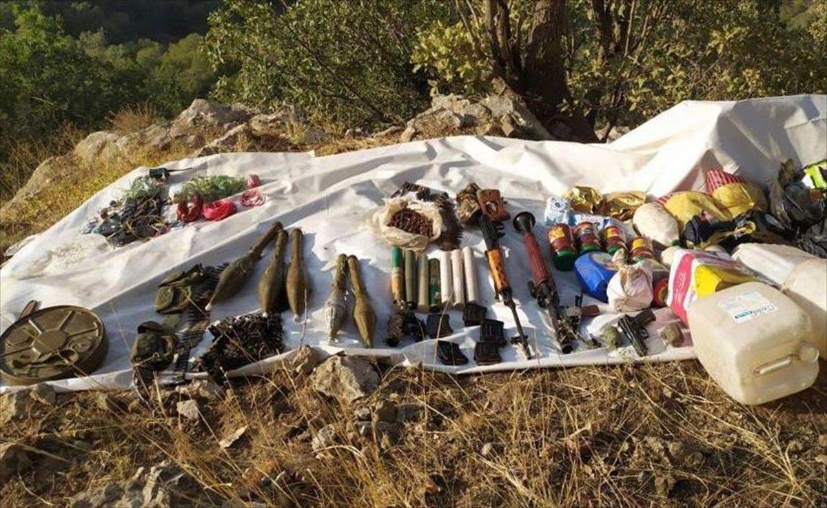 Şırnak'ta PKK’ya ait mühimmat bulundu