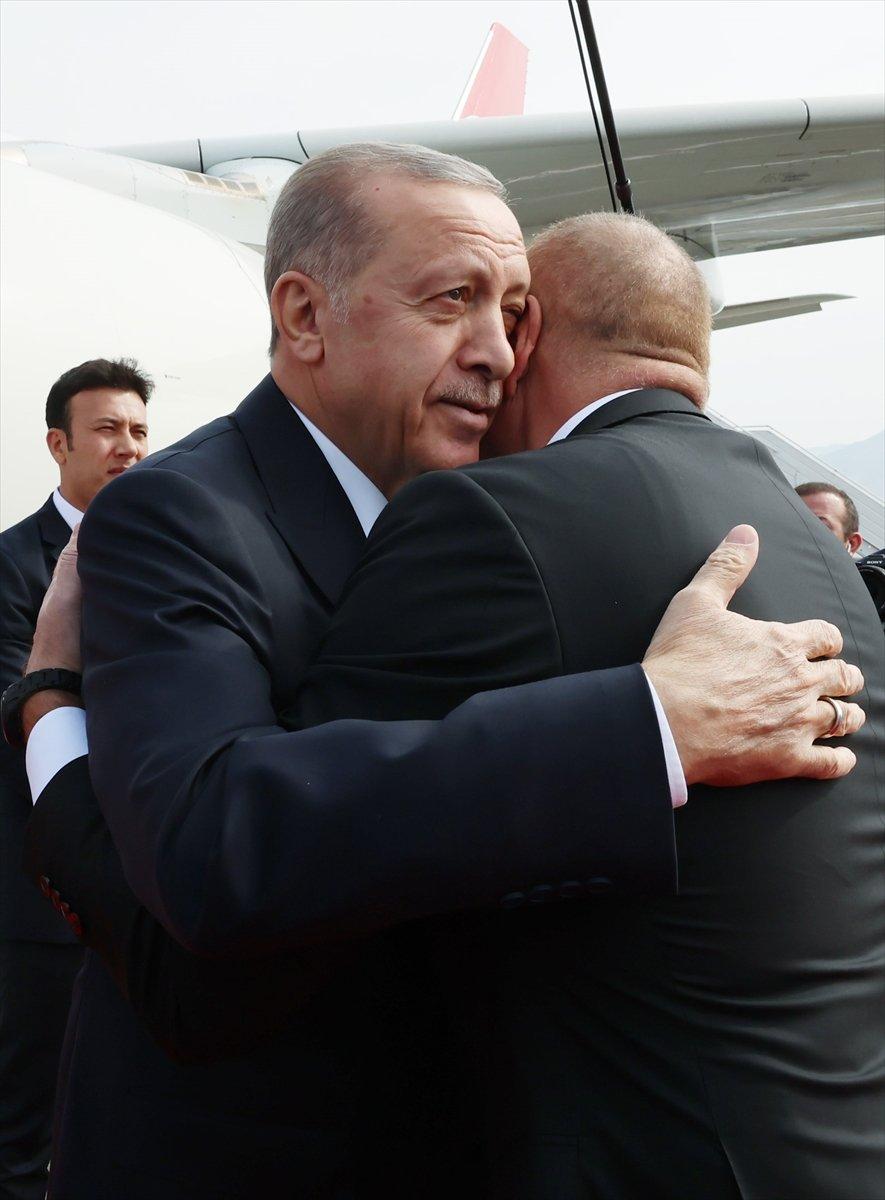 Cumhurbaşkanı Erdoğan ve Aliyev, Zengilan Havalimanı'nın açılışını yaptı