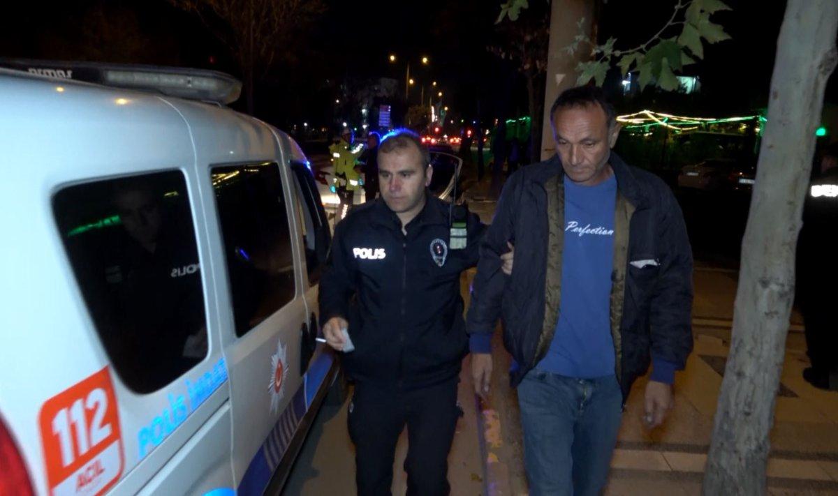 Aksaray'da alkollü araç kullanan sürücü: İnşallah bir daha yapmam