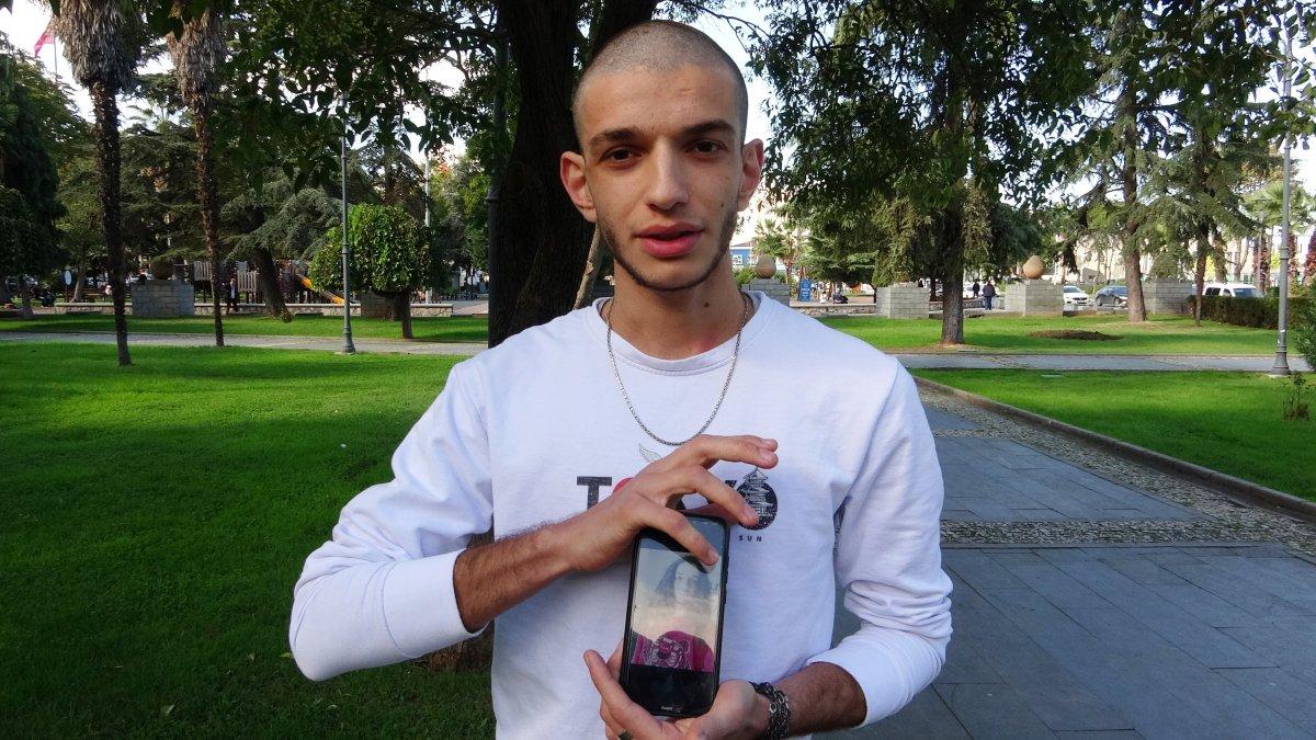 Samsun'daki genç, saçlarını lösemili çocuklara bağışladı