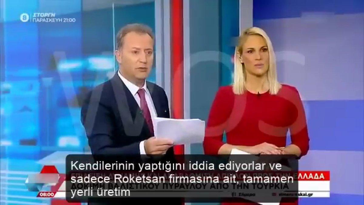 Yunan spikerin yerli füze 'Tayfun' şaşkınlığı: Türklerde bu teknoloji var mı