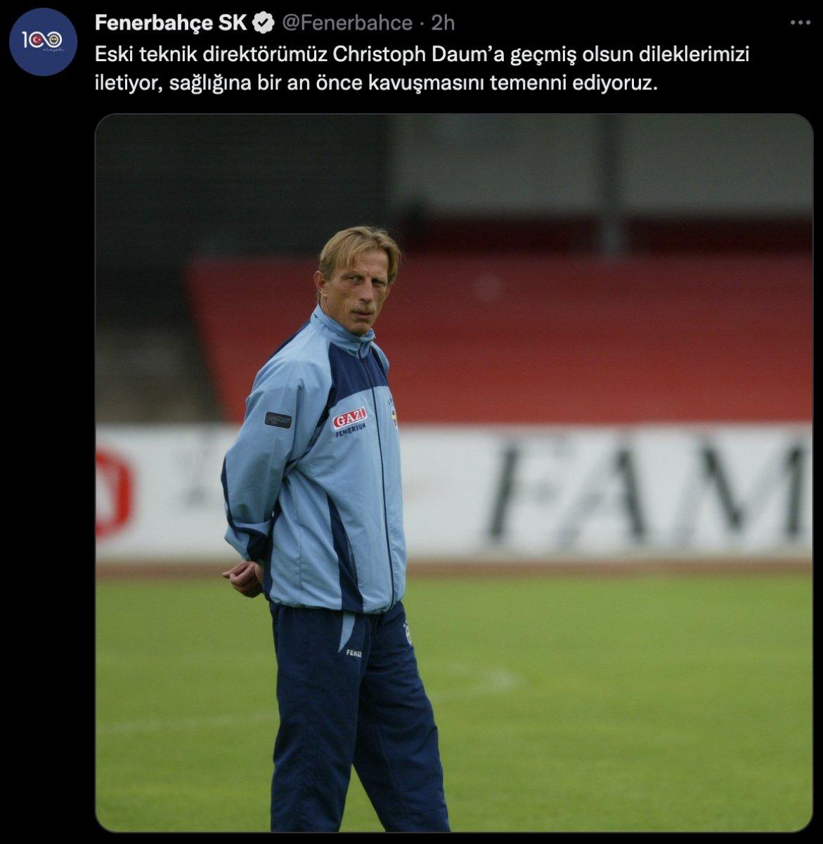 Cristoph Daum, kanserle mücadele ettiğini açıkladı