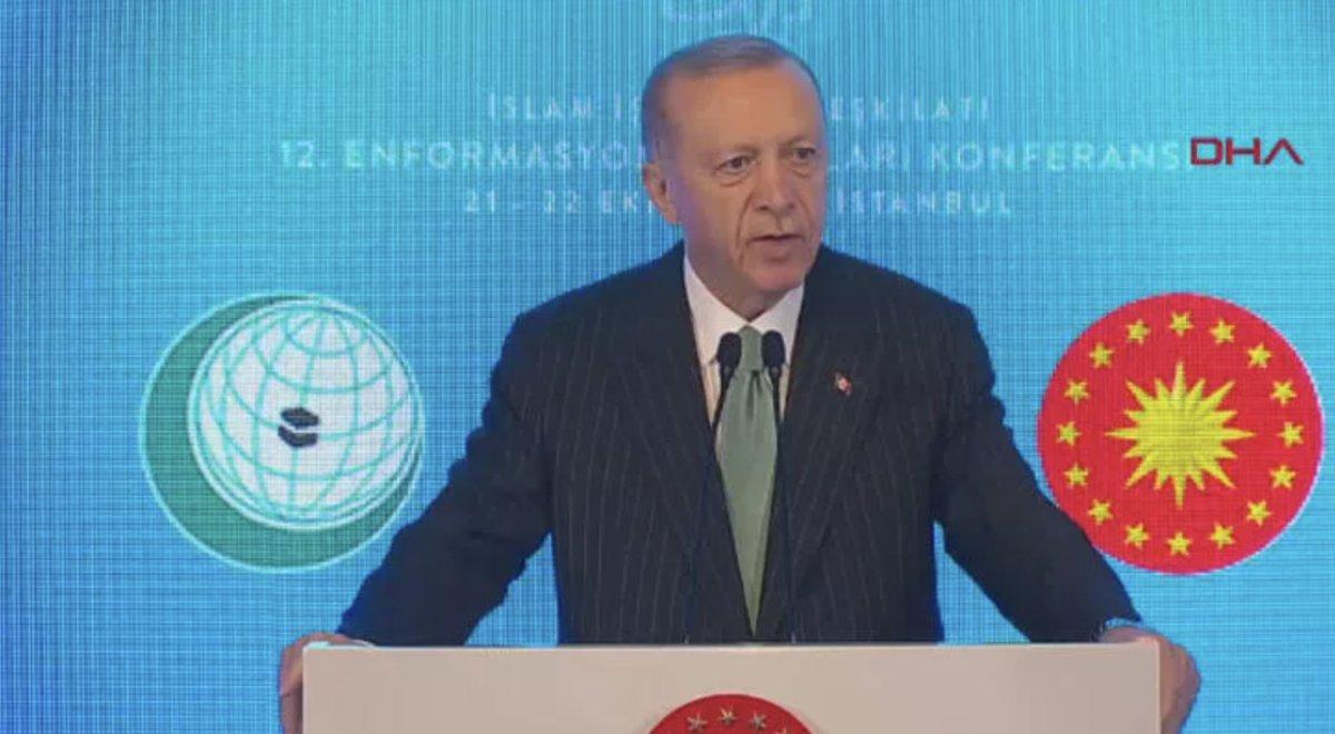 Cumhurbaşkanı Erdoğan: Türkiye, yalan üretilmiş haberlere maruz kalan ülkelerin başında