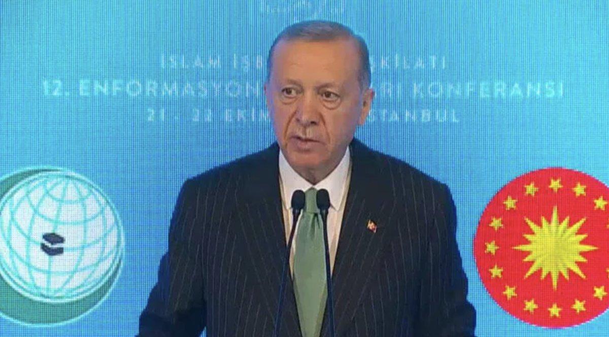 Cumhurbaşkanı Erdoğan: Türkiye, yalan üretilmiş haberlere maruz kalan ülkelerin başında