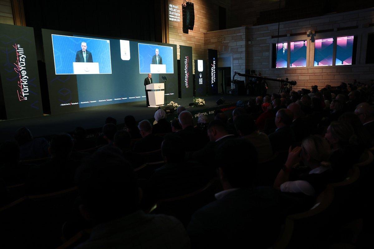 Cumhurbaşkanı Erdoğan, Blokzincir İstanbul etkinliğine katıldı