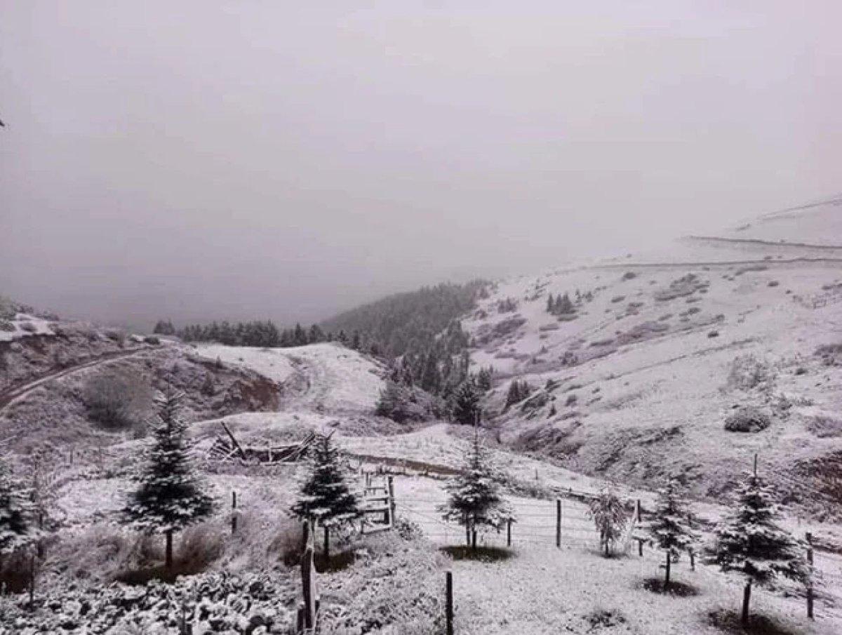 Türkiye'nin yüksek kesimlerinde kar yağışı etkili oldu