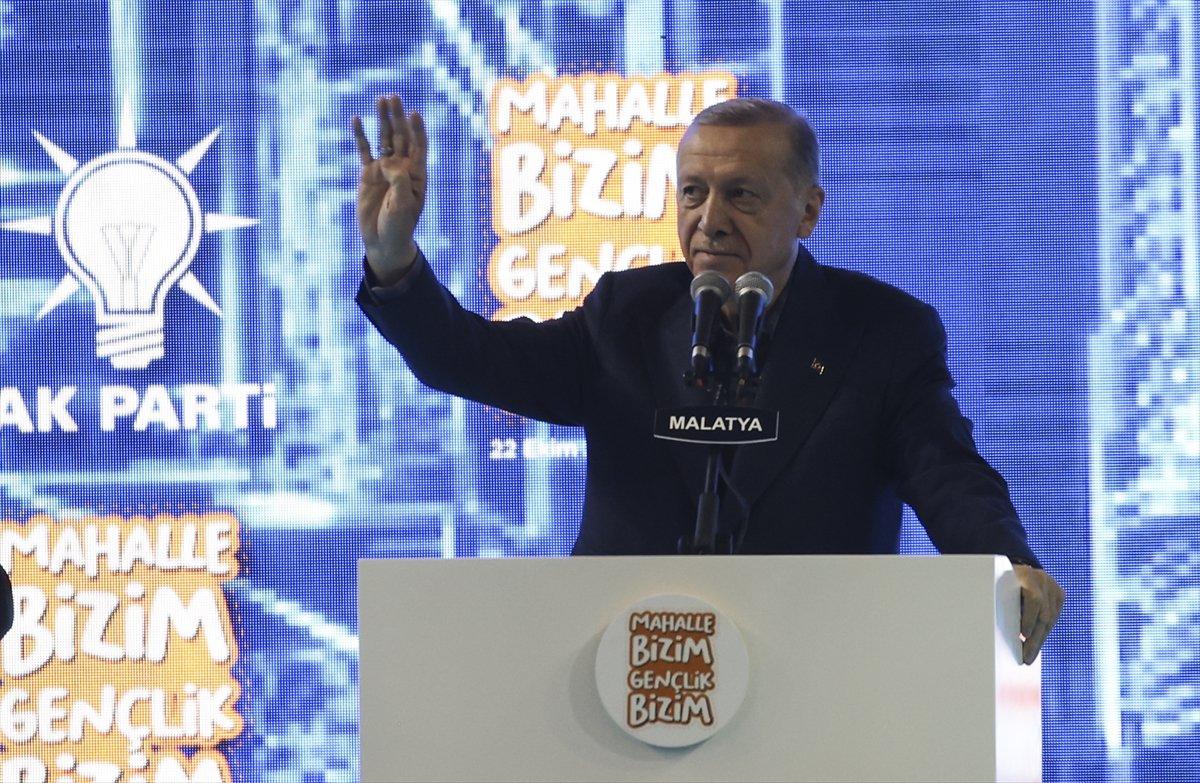 Cumhurbaşkanı Erdoğan, Malatya'da gençlerle buluştu