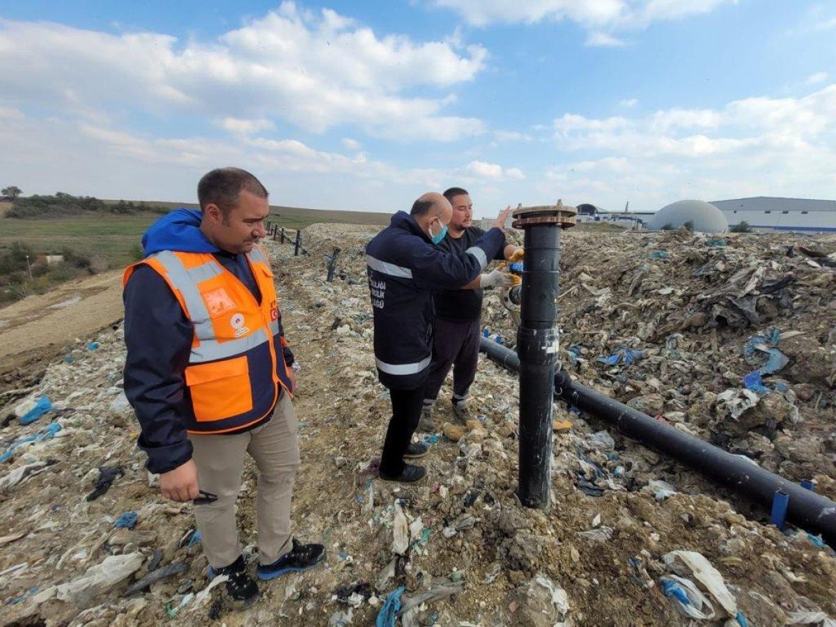 Edirne'de dereyi kirleten firmaya 657 bin lira para cezası kesildi