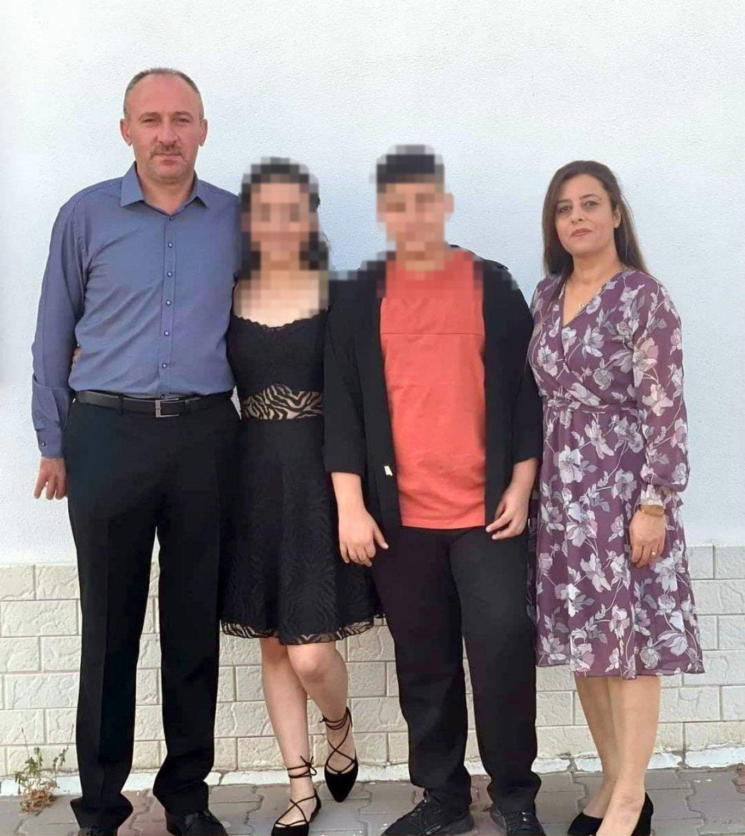 Ankara'da öldürülen baba ile kızı toprağa verildi