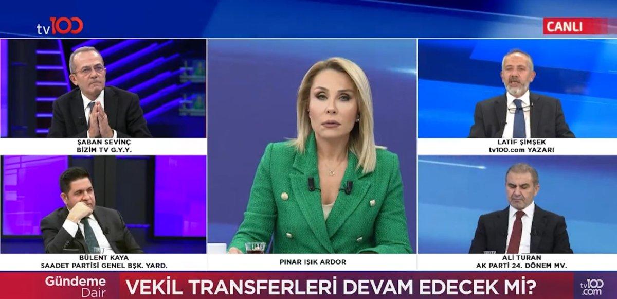 Canlı yayında cemevi tartışması