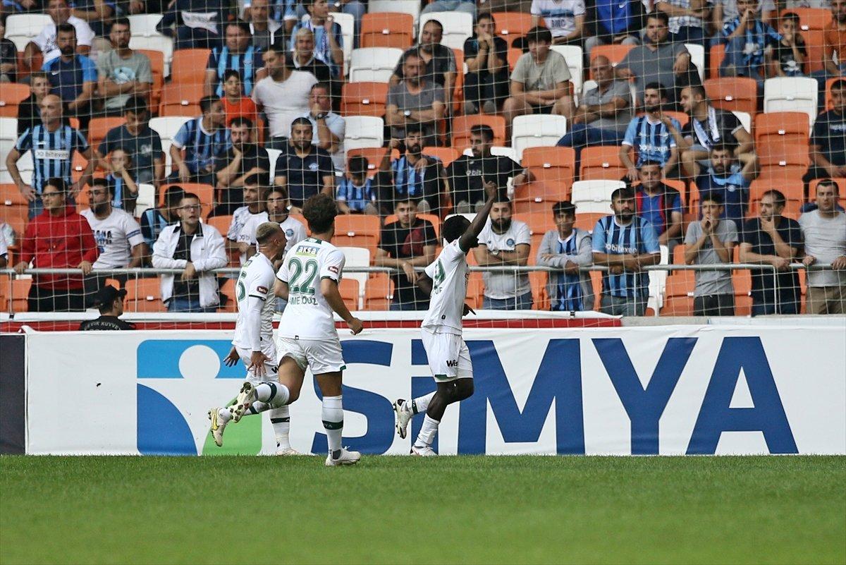 Adana Demirspor ile Konyaspor berabere kaldı