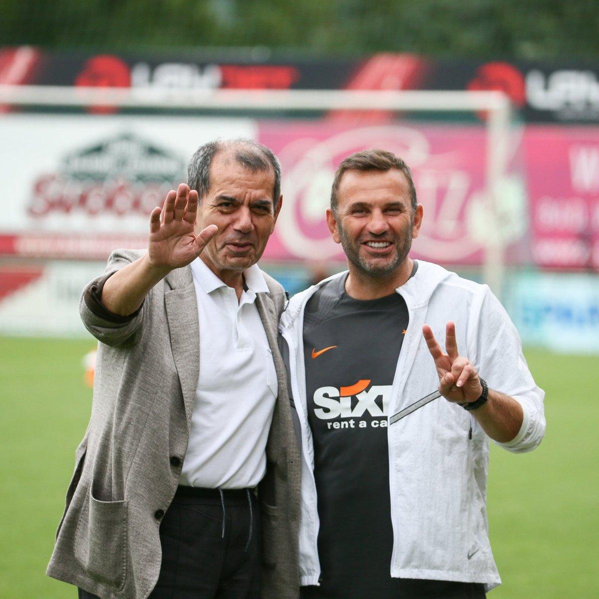 Dursun Özbek'ten Okan Buruk'a destek