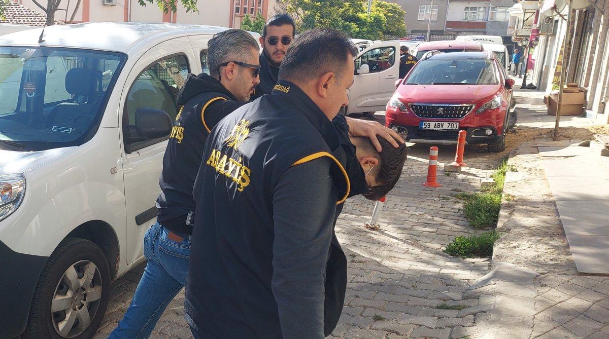 Tekirdağ'da akrabasının parasını çalmak için kiralık hırsız tuttu