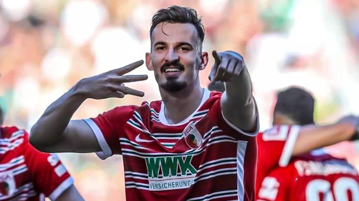 Berisha 1 gol 2 asist yaptı Augsburg 1 puan aldı