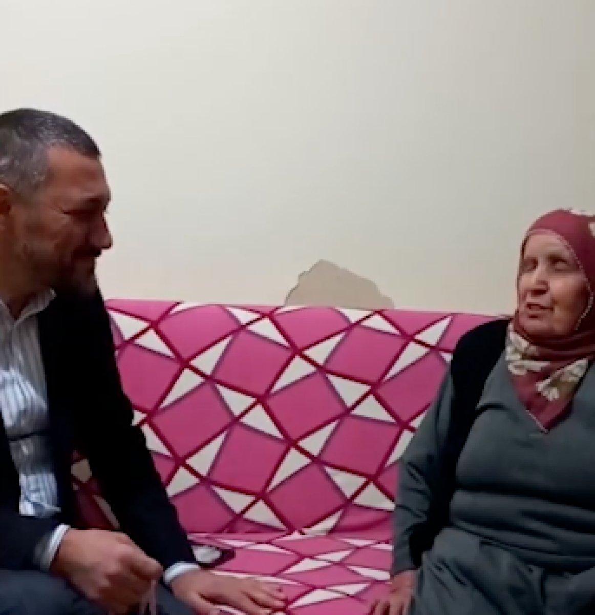 AK Partili Mustafa Açıkgöz'ün ziyaret ettiği Kezban Teyze'den Erdoğan'a dua