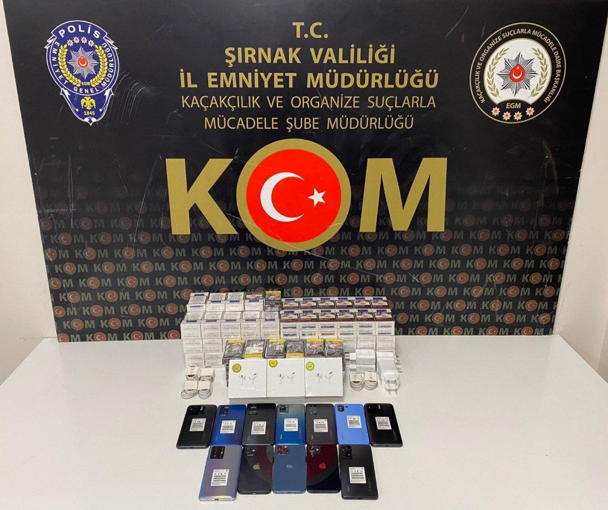 Şırnak’ta kaçakçılık operasyonu: 56 gözaltı