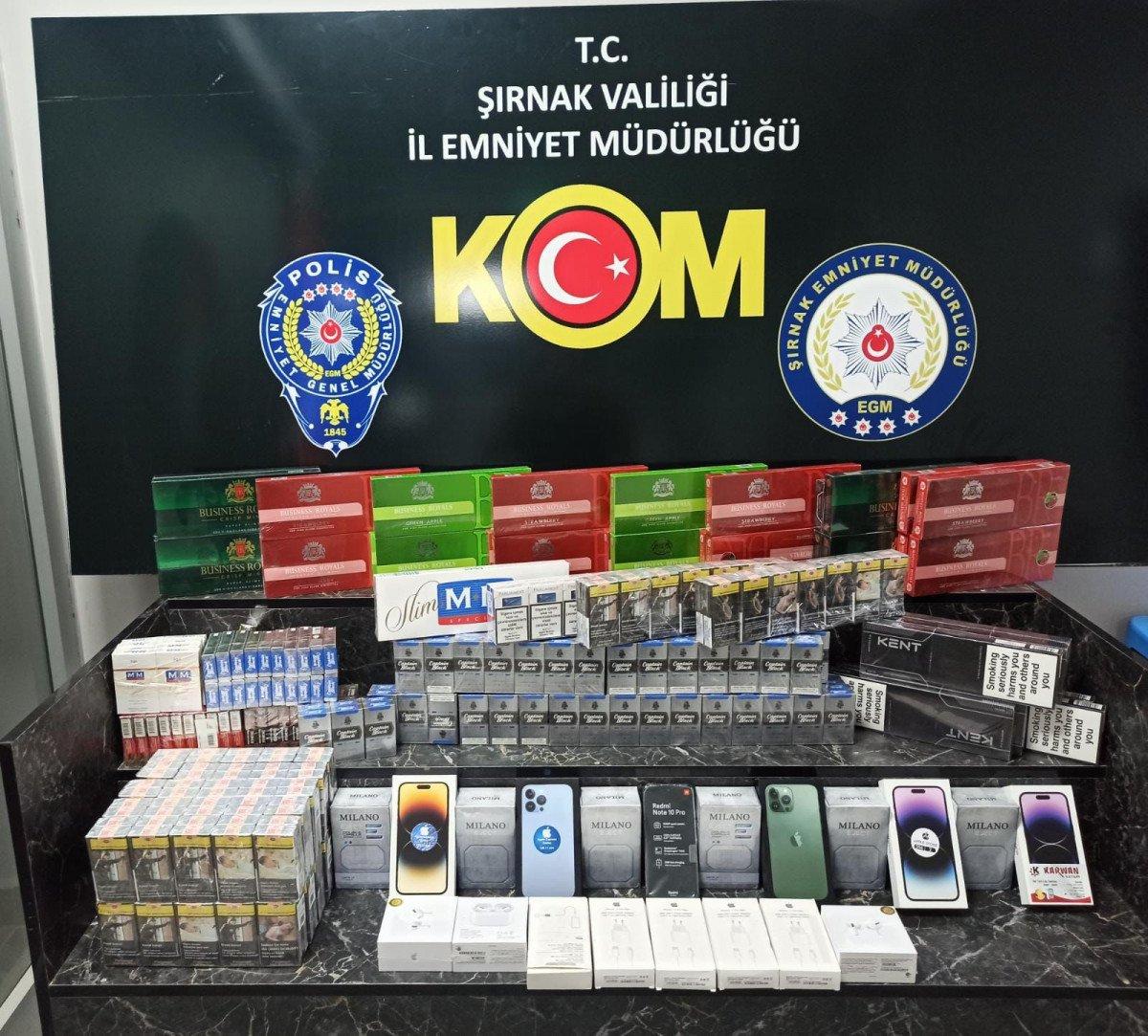 Şırnak’ta kaçakçılık operasyonu: 56 gözaltı