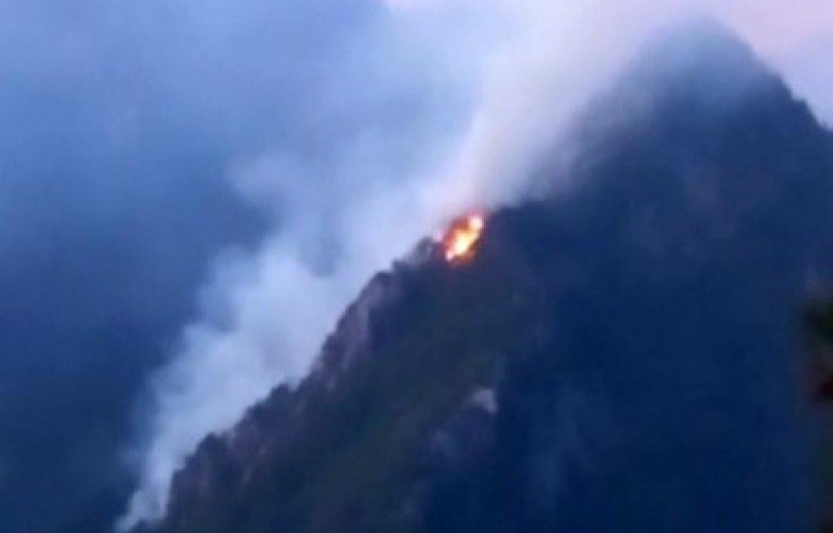 Osmaniye’de ormanlık alanda yangın