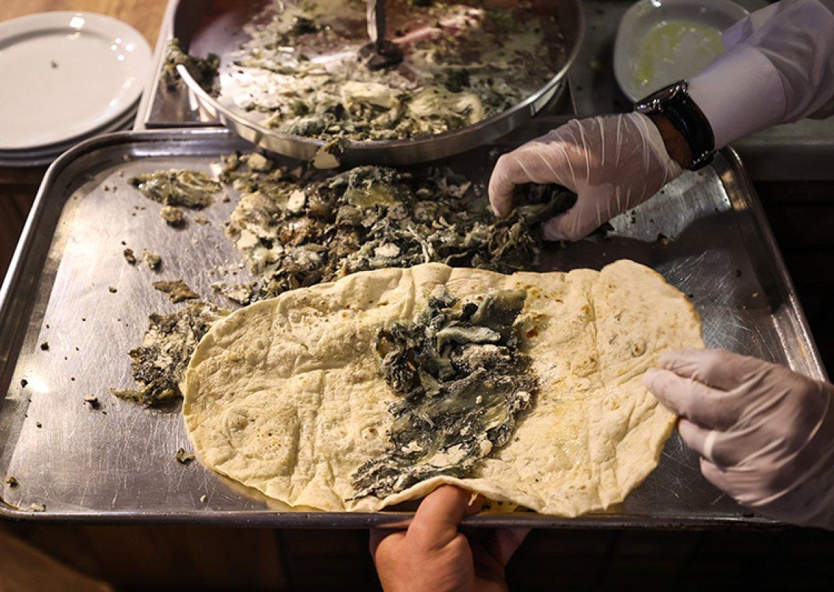 Ardahan'da göğermiş peynirden döner beğenildi