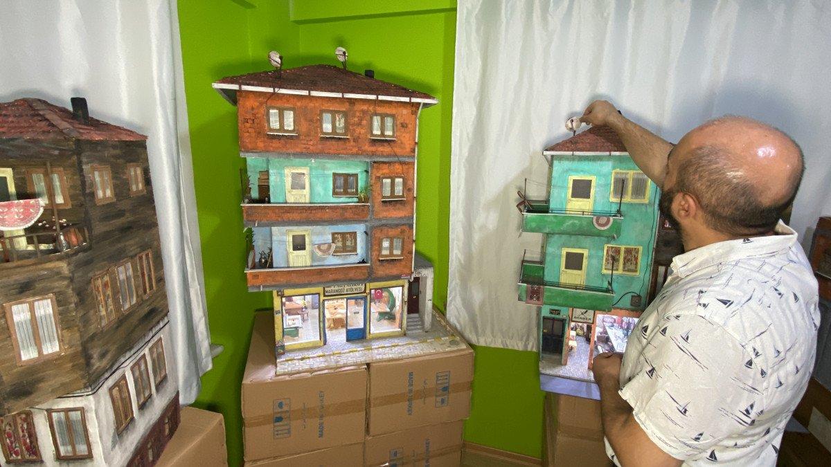 Kocaelili esnafın minyatür eserleri göz dolduruyor