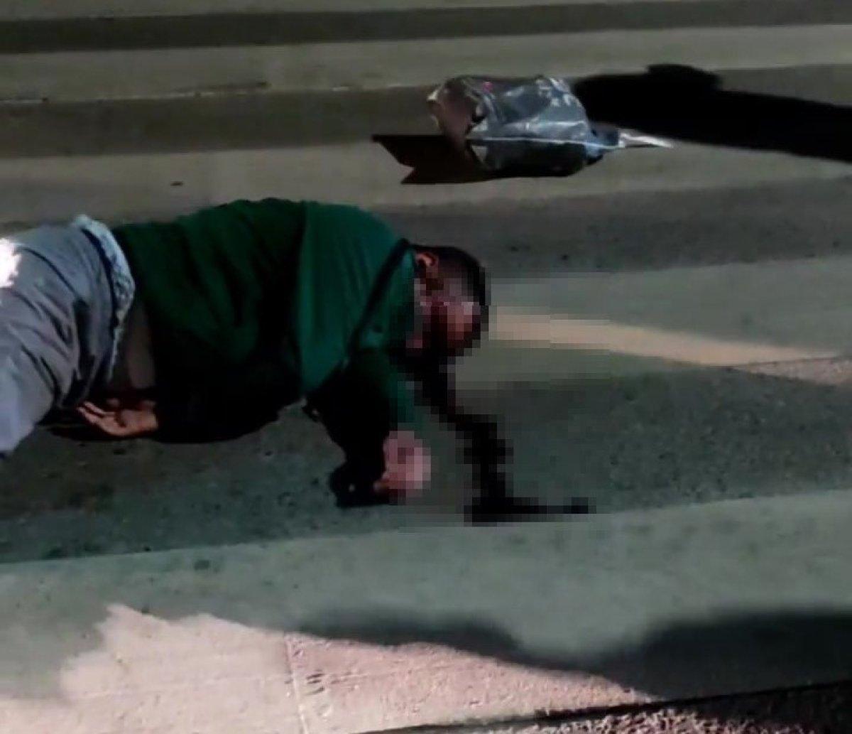 Kocaeli'de yaya geçidindeki adama yolcu otobüsü çarptı: 1 ağır yaralı