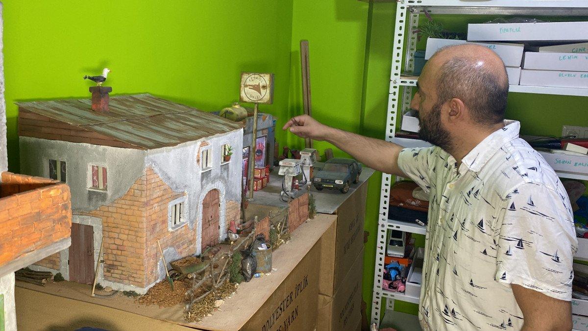 Kocaelili esnafın minyatür eserleri göz dolduruyor