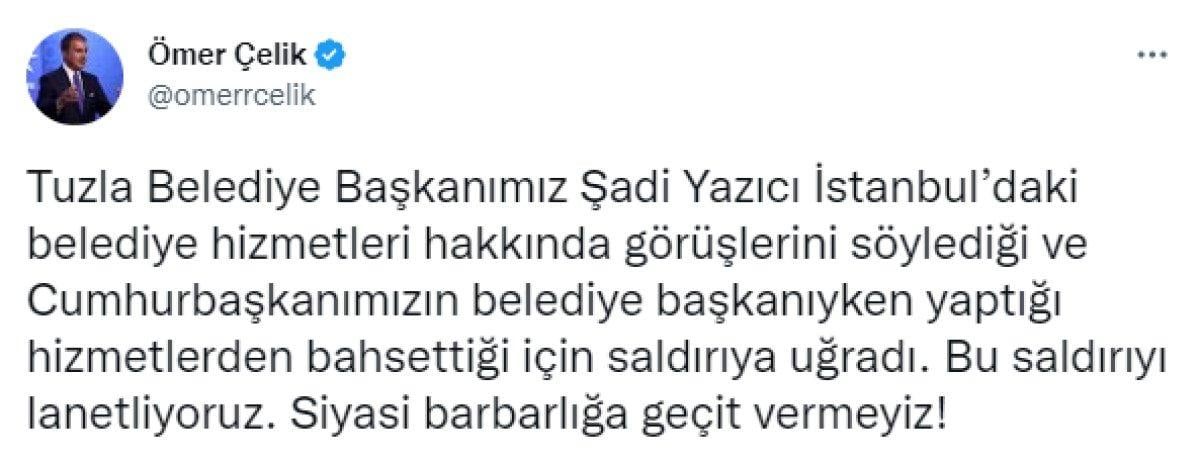 Ömer Çelik: Siyasi barbarlığa geçit vermeyiz
