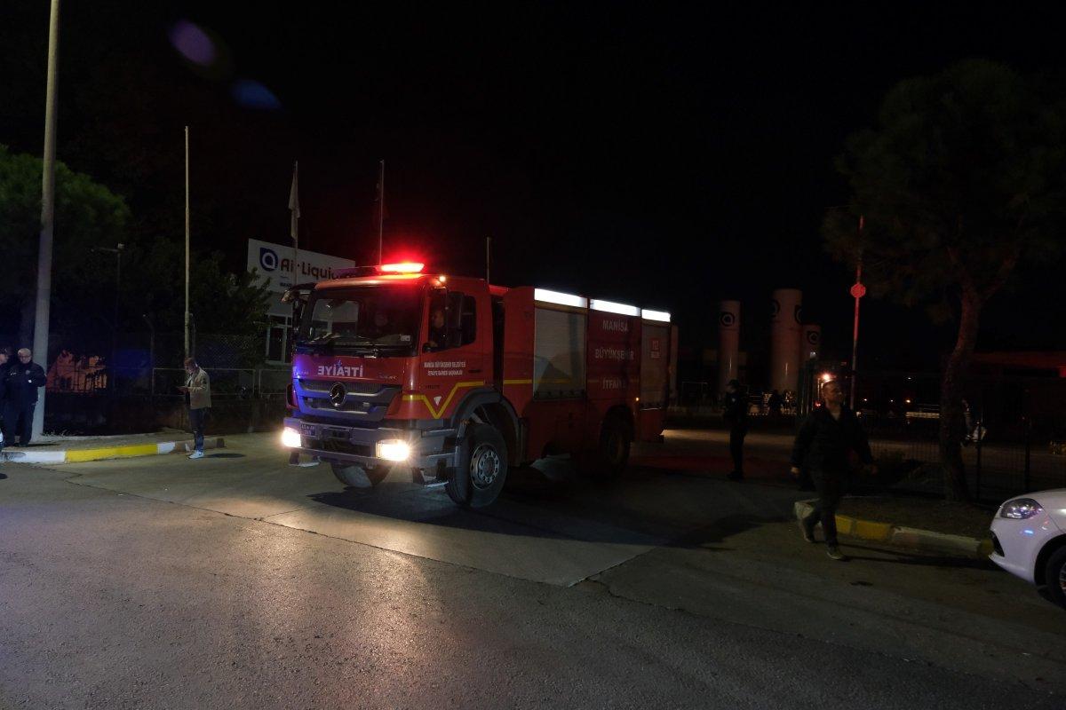 Manisa OSB’de peş peşe korkutan patlamalar