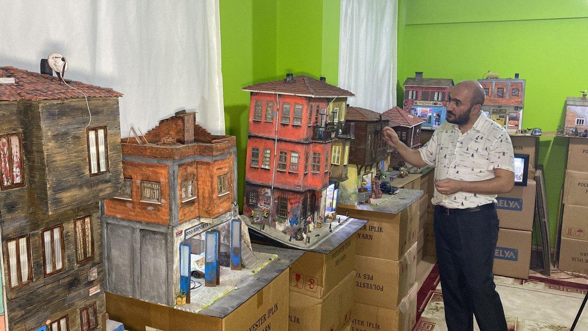 Kocaelili esnafın minyatür eserleri göz dolduruyor