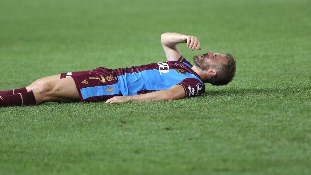 Trabzonspor'da Edin Visca, çalışmalara başladı