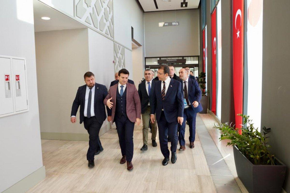 Ekrem İmamoğlu, Binali Yıldırım’ı hastanede ziyaret etti