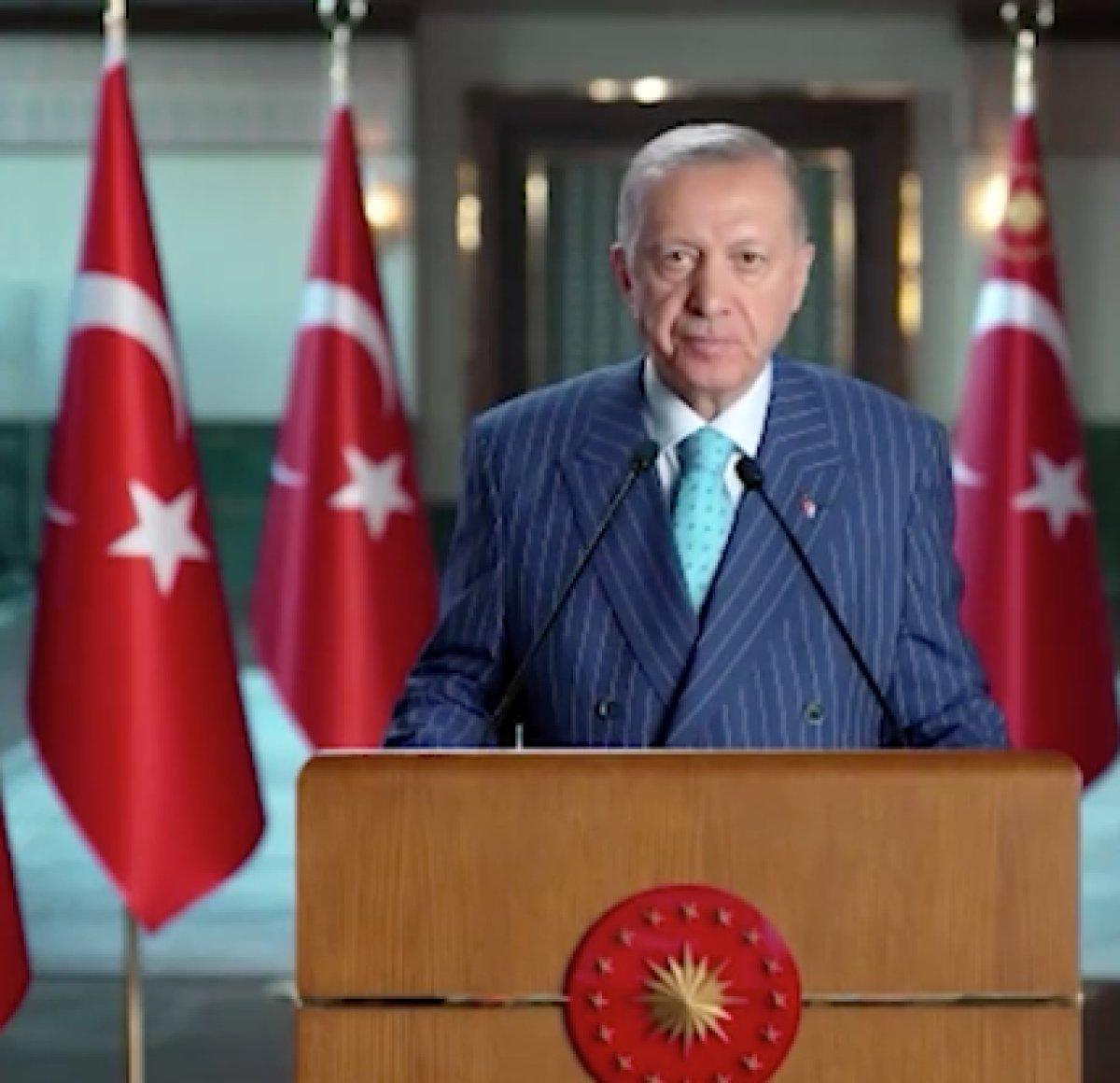 Cumhurbaşkanı Erdoğan'dan Avrupa Spor Konseyi'ne mesaj